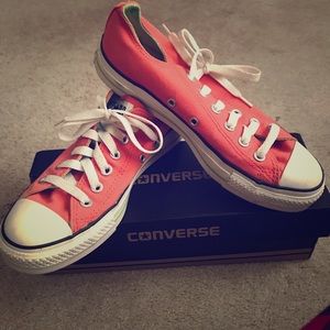Coral color converse